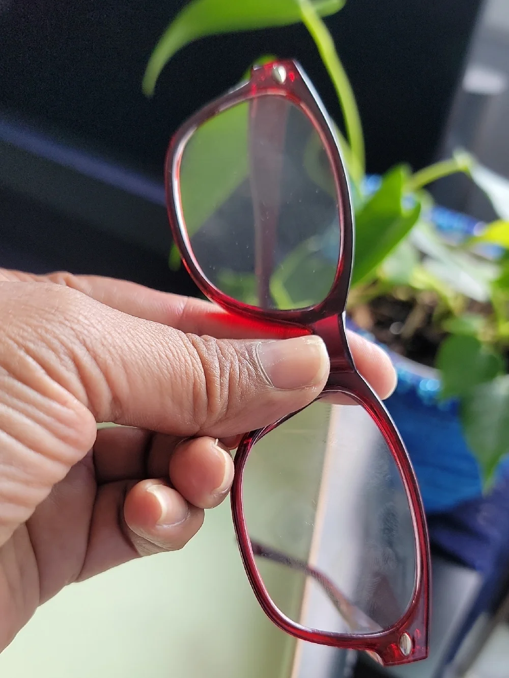 Burgundy Reading Glasses